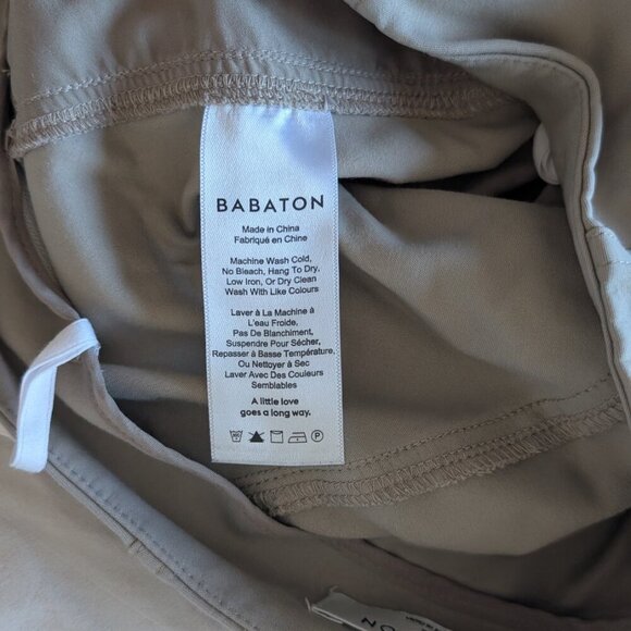 Aritzia , Babaton, tan, high waisted, trouser short, size 2 - Picture 8 of 10
